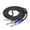 straight head-1m, variant on 3.5mm to Double 6.35mm Plugs Music Connection Cord for Speakers Gears & Music Instrument for Live Sound