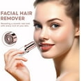 thumbnail image 6 of Hoeylife Facial Hair Remover for Women - Painless Face Shaver - Electric Hair Removal Device for Face Lips Peach Fuzz with Light (Whtie), 6 of 8