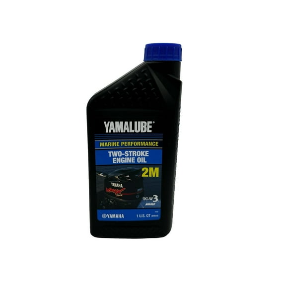 Yamaha Yamalube Semi-Synthetic 2-Stroke Marine Engine Oil LUB-2STRK-M1-12