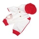 thumbnail image 3 of 1 juego de accesorios para posar para fotografía de recién nacidos, conjuntos de baloncesto para niño y niña, gorra de baloncesto, pantalones, disfraz fotográfico para bebé, 3 of 7
