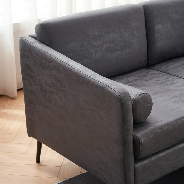 Two Seat Loveseat Sofa Upholstered Lounge Sofa Couch with 2