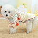 thumbnail image 3 of Ropa para mascotas Vestido transpirable Faldas China Tradicional Mascotas Ropa Cheongsam Disfraces Moda Fuentes de Moda Dorado Amarillo XS Inevent PT000677-06, 3 of 7