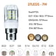 thumbnail image 3 of Bombillas de luz LED de mazorca de maíz, focos de 7W, 27LED, iluminación interior para mesa, para el hogar, E27, E26, E12, E14, B22, G9, GU10, 3 of 4