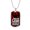 Military Chain (Gold), variant on Fitness Gym Bodybuilder Motivation Mean Lean Fighting Machine Dog Tag Necklace Stainless Steel 24" Chain Silver Tone or Gold Tone