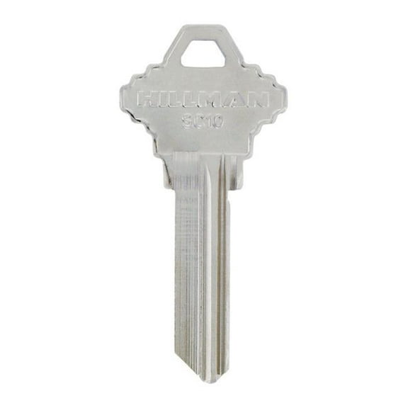 House of Office 125-Single Sided Universal Key Blank, Assorted - Pack of 4