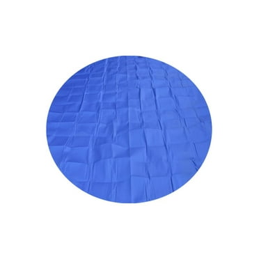 Heavy Duty Round Pool Liner 8ft-14ft - Puncture-Resistant Ground Tarp, Easy Install Underlay for Above-Ground Pools, Stones & Nails Protection
