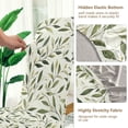 thumbnail image 5 of Yayeee 4 Pack Dining Chair Covers Stretch Parson Chairs Slipcovers Seat Protector, Lush Greenery, 5 of 6