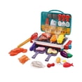 thumbnail image 1 of Juguetes de parrilla para niños, juego de cocina infantil, juego de parrilla para exteriores, juego de simulación. azul, 1 of 8