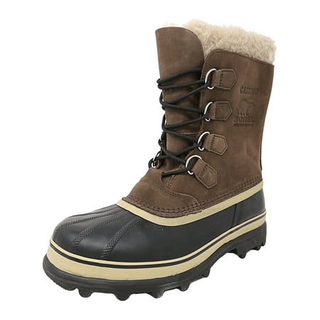 Sorel Men's Caribou Bruno Ankle-High Leather Snow Boot - 10.5M