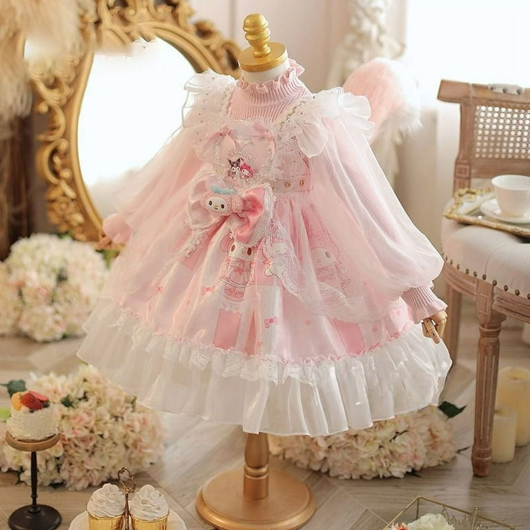 Sanrio Kuromi My Melody Cartoon Soft Cute Girls Autumn and Winter