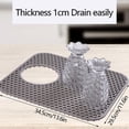 thumbnail image 4 of Kitchen Sink Bottom Protector Mats Heat Resistant Sink Divider Mat Easy to Clean, 4 of 11