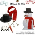 thumbnail image 2 of Christmas Snowman Decorating Making Kit Toys Outdoor Kids For Christmas Winter Holiday Party Decoration Funny Toys 55 65 75 85 Cm 12er Pack 60 X 60cm, 2 of 5