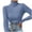 Blue, variant on Tops for Women Trendy Turtleneck Bottom Sweater Pullover Knit T Shirt Blouse,Blue,L