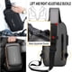 thumbnail image 2 of Mochila bandolera HOXSURY USB antirrobo impermeable gris 17 cm x 7 cm x 31 cm, 2 of 7