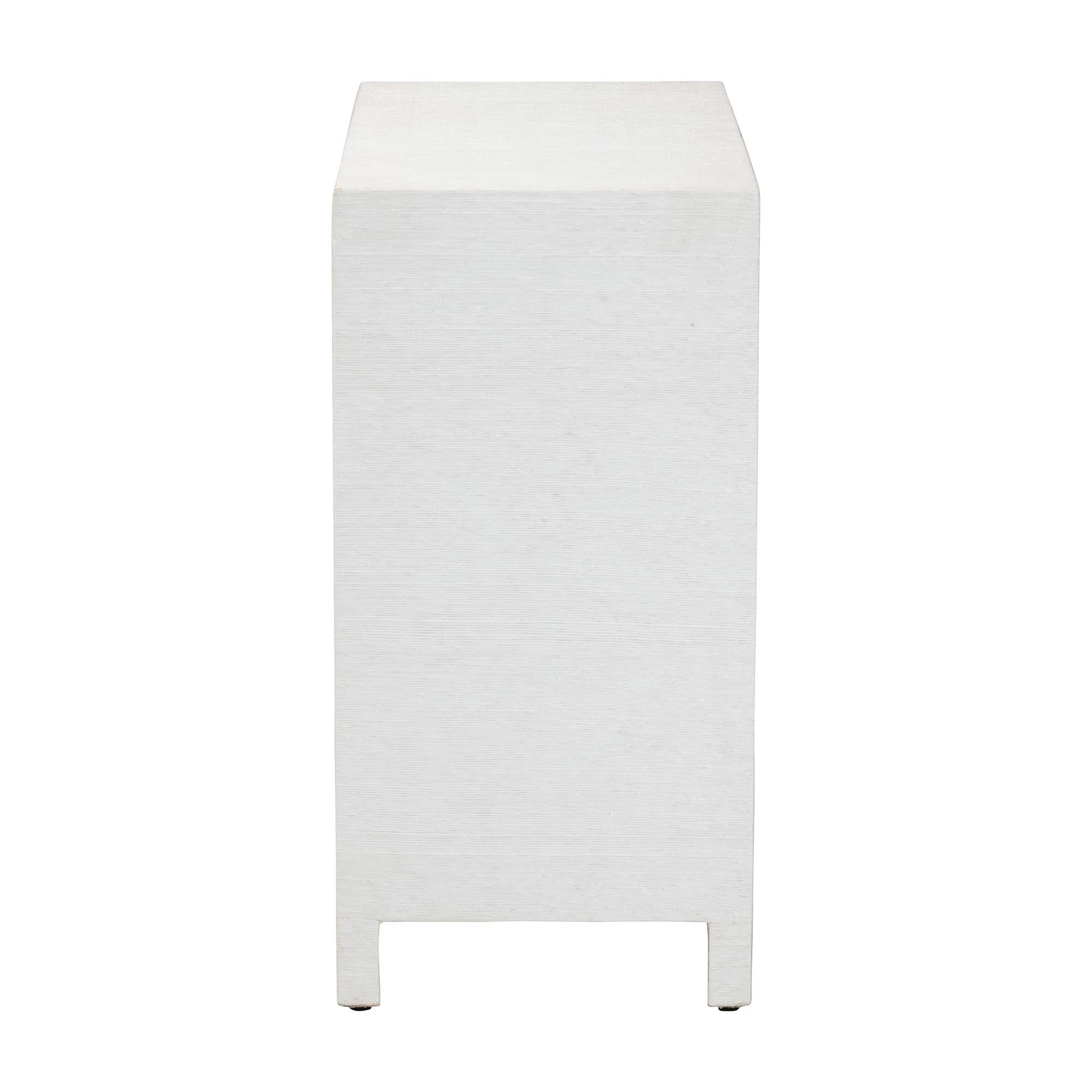 bali & pari Ximena Boho Storage Cabinet, White
