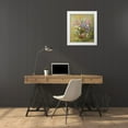 thumbnail image 3 of Schoelnhammer, Heinz 20x23 White Modern Wood Framed Museum Art Print Titled - Floral BOUQUET I, 3 of 4