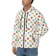 thumbnail image 3 of Naloa Undersea Animals Men’s Hoodies, Zip up Hoodie, Sweatshirts,Hoodies for Men Sizes S-3XL-X-Large, 3 of 5
