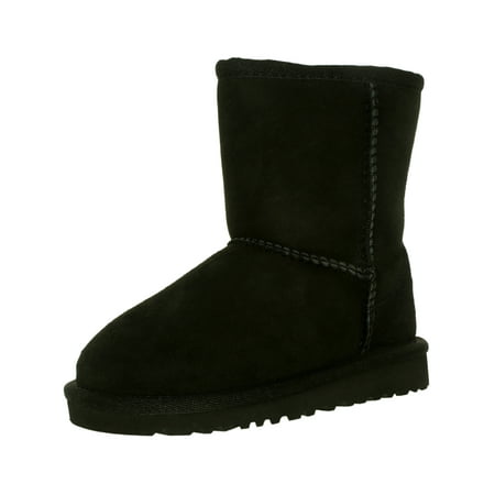 Ugg Girl's Classic T Black Mid-Calf Suede Boot - 7M | Walmart Canada