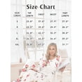 thumbnail image 5 of Anygrew Women's 2 Pack Long Sleeve Pajama Sets V Neck Lounge Sets Sleepwear With Pockets, 5 of 5