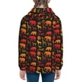thumbnail image 6 of Naloa Animal Teenage Zipper Hoodie, Long Sleeve Zip Up Hoodies Casual Jackets Tops for 7-12 Years-Medium, 6 of 6
