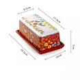thumbnail image 2 of Ceramic Butter Box European Tableware with Lid Beef Oil Pan Yellow Oil Pan Cheese Box Storage, 2 of 7