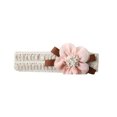 thumbnail image 2 of SPRING PARK Baby Girl Cute Headband Headwraps Knitted Wide Bows Hair Band Holder, 2 of 7