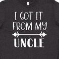 thumbnail image 4 of Inktastic I Got It From My Uncle Youth T-Shirt, 4 of 5