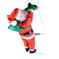 thumbnail image 1 of Christmas Hanging Decoration Santa Claus Climb Ladder Hanging Decoration, 1 of 9