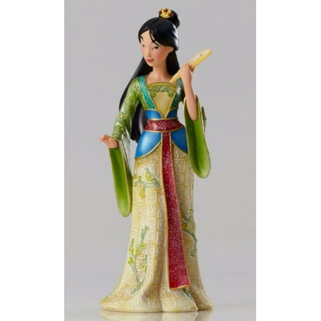 Disney Princess Figurine Set - Couture de Force Disney Princess Mulan Wearing Kimono Figurine