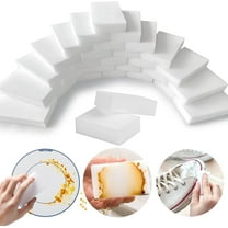 100 Pack Magic Sponges Eraser, Multi-Functional Household Cleaning Melamine Sponge Foam for Kitchen, Bathroom, Sink, Bathtub, Shoes, Wall