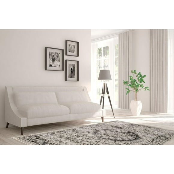 Zunthus Tan and Brown Woven Area Rug