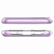 Samsung Galaxy S20 Plus Case Skyfall Flex Clear Back / Lavender Purple Trim