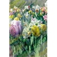thumbnail image 2 of Ilosky, Pam 23x32 Gold Ornate Wood Framed with Double Matting Museum Art Print Titled - Spring at Giverny II, 2 of 4