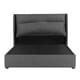 thumbnail image 2 of Box Base Cama Queen Size + Cabecera Becca Gris Oscuro, 2 of 8