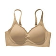 thumbnail image 4 of Brasier Tela de Mantequilla Sujetador Push up sin Costuras para Mujer, Inalámbrico, de Sujeción Suave, sin Relleno, Cómodo, para Pecho Pequeño, Levanta Los Laterales y Suaviza La Flacidez. Mediana, 4 of 4
