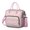 Pink-112, variant on Waterproof Thermal Tote Bag with Cute Llama Pattern - Large Leakproof Lunch Box for Work, School & Outdoor - Multi-Pocket Storage