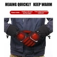 thumbnail image 6 of Savior Heat Heated Gloves for Men, Women7.4V Rechargeable Electric Heating Glove, Touchscreen Ski Gloves for Motorcycle, Fishing ,Riding, 6 of 10