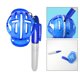 thumbnail image 4 of de línea de pelota para golf funciones, herramienta de alineación de plantilla, rotuladores de plantilla, accesorios para golf para , Azul Soledad Revestimiento de línea de pelota de golf, 4 of 10