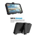 thumbnail image 5 of For Samsung Galaxy A15 5G 6.5" Case,Heavy Duty Rugged Defender Case with [Belt Clip Holster] [Built in Screen Protecotr], Shockproof Full Body Protection Kickstand Cover, Black, 5 of 10