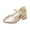 Gold Shoes, variant on Elegant Girls Sandals For Dressy Occasions Timeless Walking Footwear Birthday Casual Summer Holiday Travel Outdoor Solid Color Child Shoes