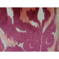 thumbnail image 3 of Plutus Velvet Bliss Coral Handmand Throw Pillow, (Double sided 12" x 20"), 3 of 4