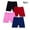 A, variant on AJZIOJIRO Toddler Girls Bike Shorts 4-16Y Kids Multi-Color Dance Shorts Baby Biker Under Dress 4Pack