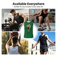 thumbnail image 7 of Invader Zim Men's Tank Top Lightweight Summer Sleeveless Tee Shirt Muscle Tank Tops Workout T-Shirts Casual Athletic Undershirts, 7 of 7