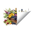thumbnail image 2 of Linnome Stickers Lovely Pattern Stickers for Doors Windows Walls Atmosphere Decoration Multicolor 59x38cm, 2 of 7