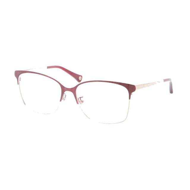 Coach HC5048-9167 Satin Burgundy Gold Square Gafas de metal para mujer Coach HC5048-9167