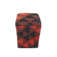 thumbnail image 2 of Kilim Pouf Northrup, Brown (12"x12"x17"), 2 of 2