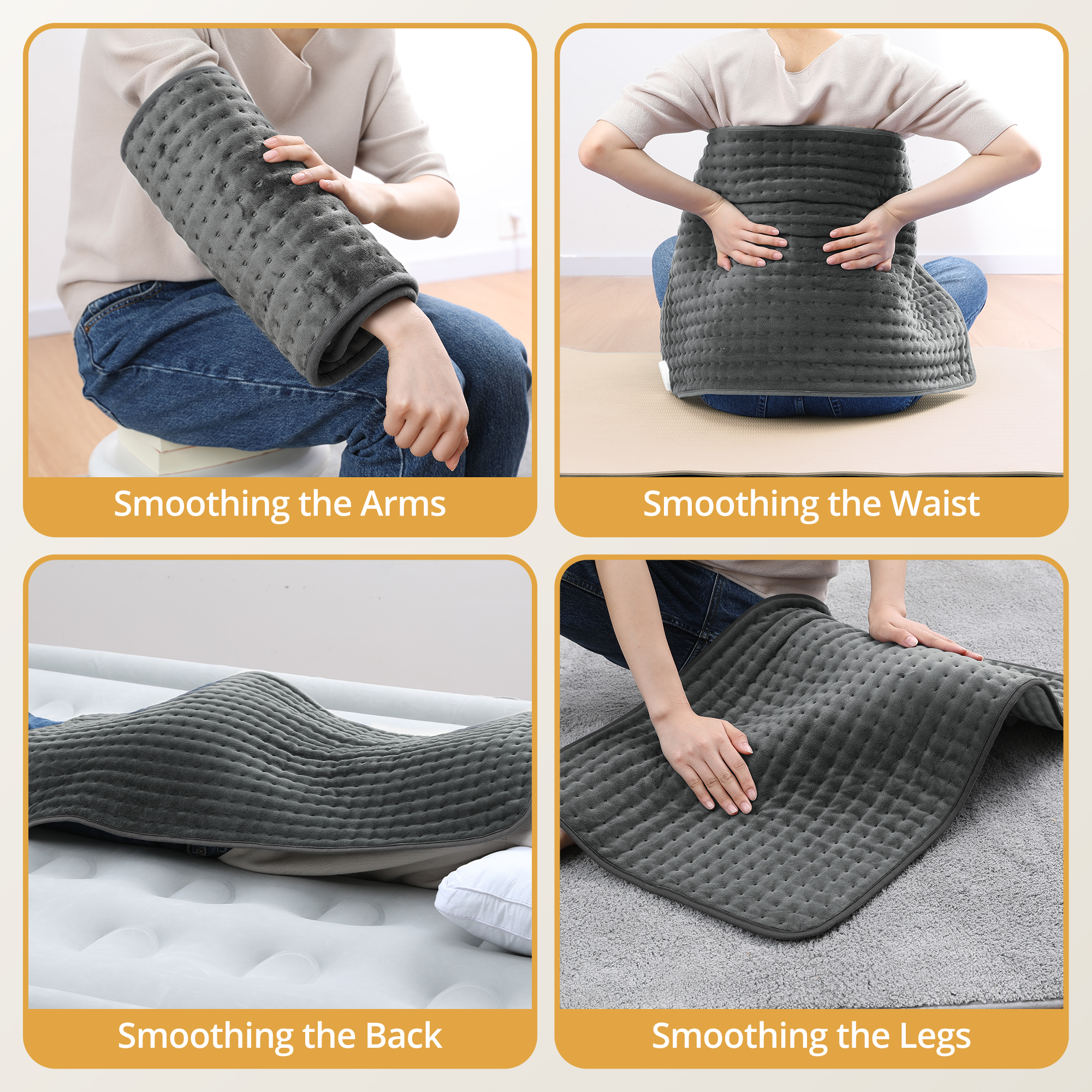 Sable XXX-Large Heating Pad, 33" x 17" with 6 Heat Settings photo 2
