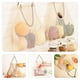 thumbnail image 2 of 3 bolsas colgantes para almacenar frutas, reutilizables, de malla, para cocina y verduras., 2 of 6