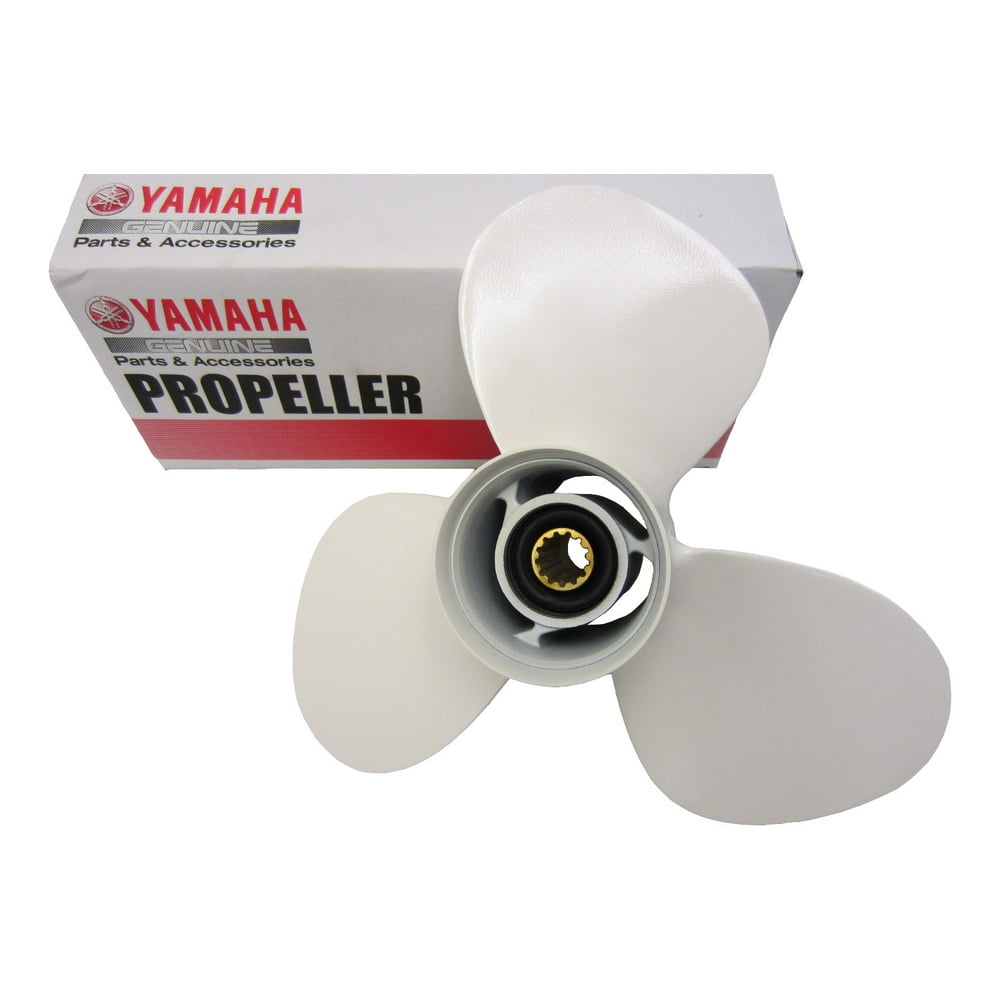 Yamaha New OEM Prop 12 1/4 x 9 RH Aluminum Propeller 663459560100