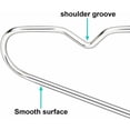thumbnail image 5 of Wire Hangers 20 Pack 17.7 Inch Stainless Steel Strong Metal Hangers, 5 of 5